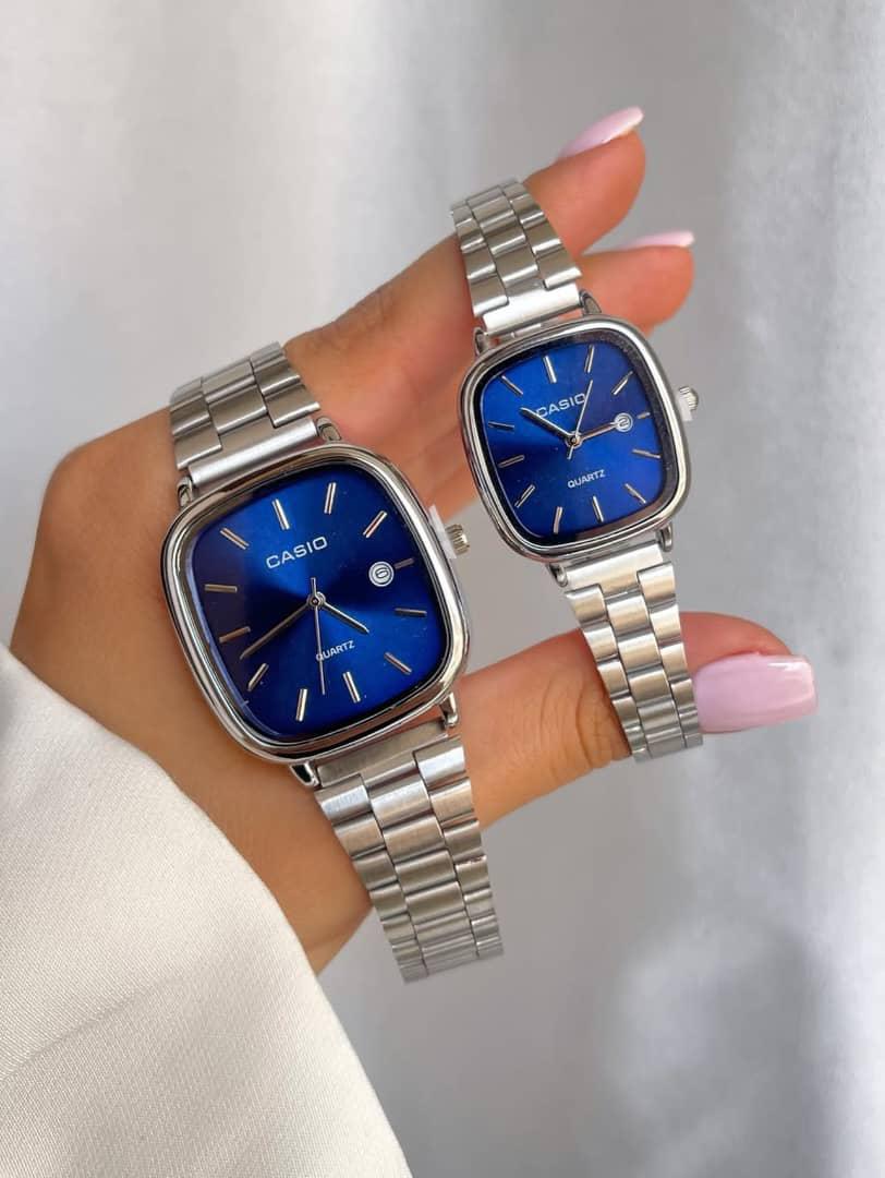 Casio Silver Blue Duo (Cadran Bleu Premium)