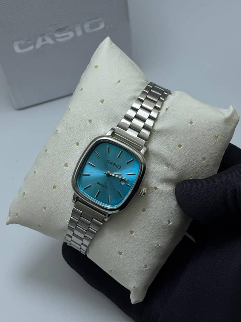 Casio Silver Blue (Cadran Bleu Premium)