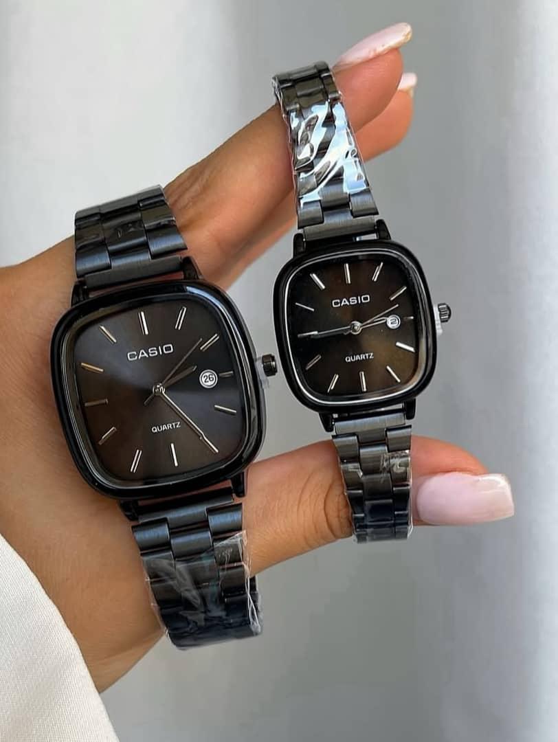 Casio Silver noir Duo (Cadran noir)